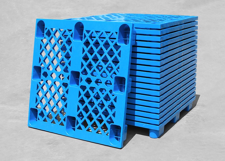 九腳網(wǎng)格塑料托盤(pán)：服裝行業(yè)高效物流的得力助手